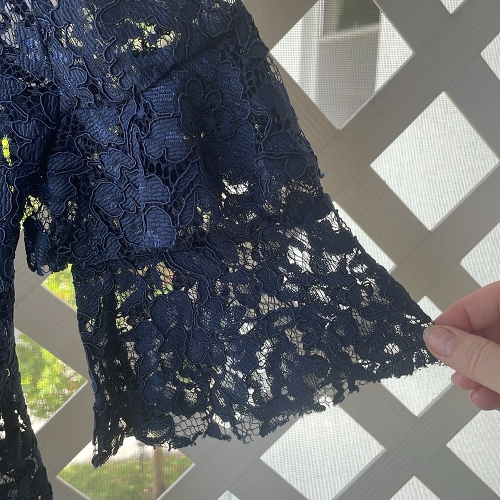 Reformation’Marie’ Ruffle-Tiered Bell Sleeve - Picture 6 of 10